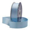 blue waterproof poly-satin ribbon 1.375in