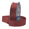 burgundy waterproof poly-satin ribbon 1.375in