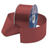 burgundy waterproof poly-satin ribbon 2.75in