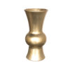 ceramic gold volcano flower vase