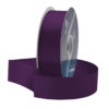 dark purple waterproof poly-satin ribbon 1.375in