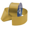 gold waterproof poly-satin ribbon 2.75in