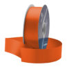 orange waterproof poly-satin ribbon 1.375in