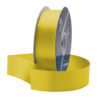 yellow waterproof poly-satin ribbon 1.375in